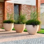 Вазон из бетона Селина